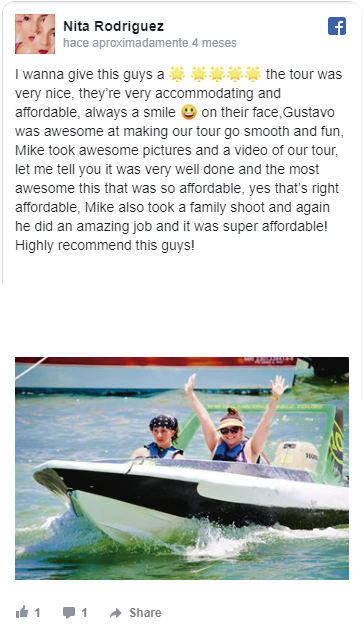 imagen facebook cancun jungle tours lancha snorkel